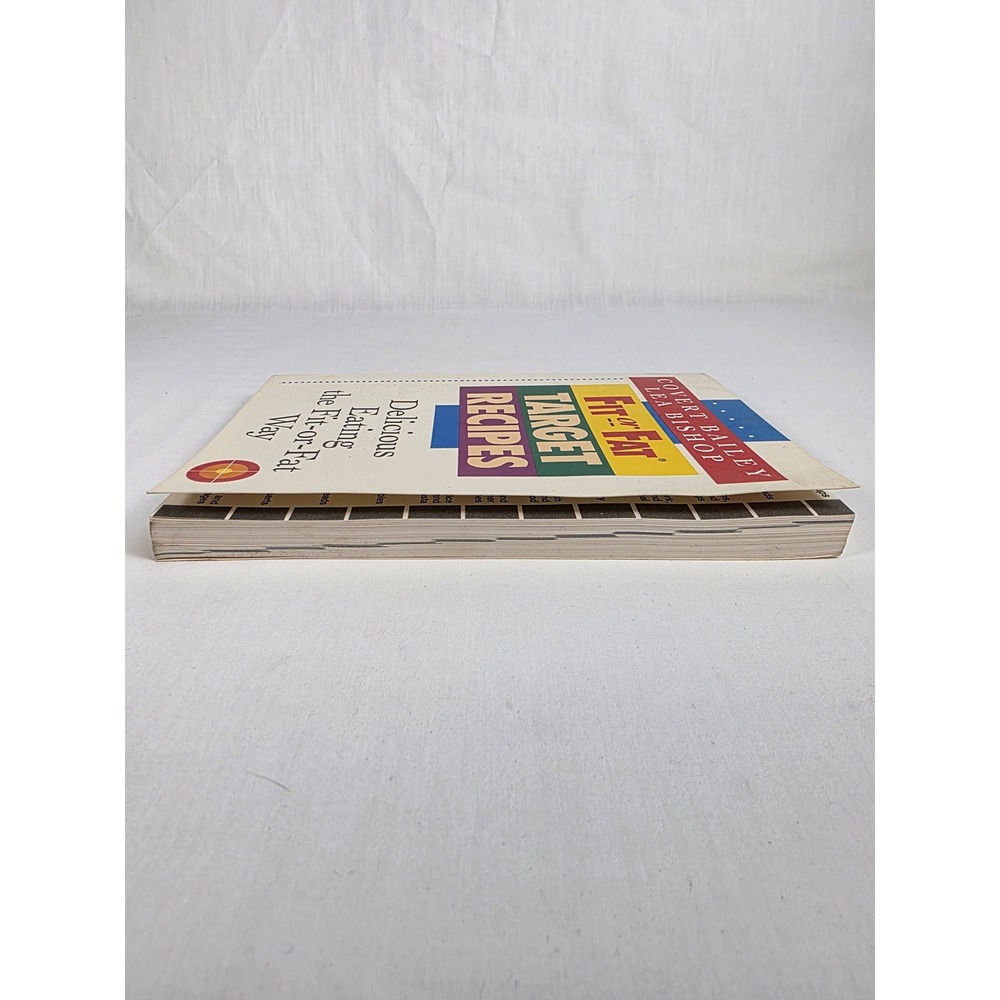 Fit or Fat Target Recipes Cookbook by Covert‎ Bailey & Lea Bishop VTG Diet 1985 - Picture 6 of 10
